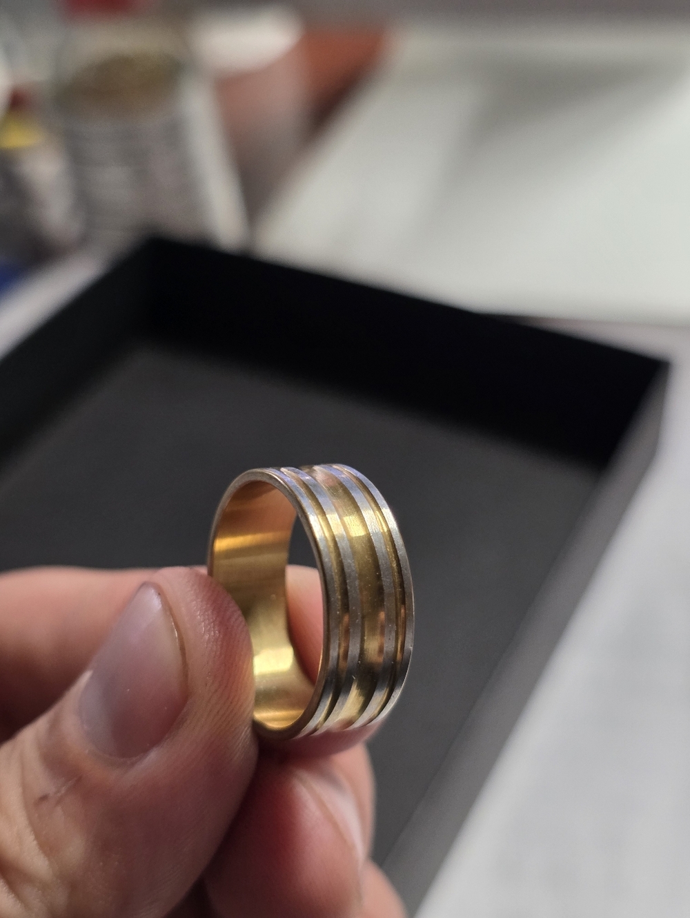 The Lady Knight's Armory - Mixed-Alloy Ring